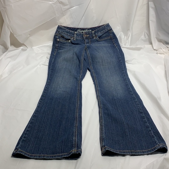 WOMEN’S Tommy Hilfiger Blue Hope Boot Cut Jean Size 4R - Picture 1 of 9